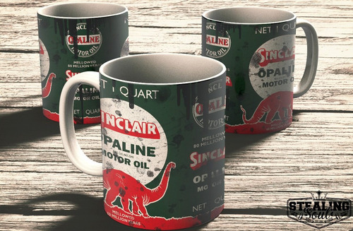 Taza De Porcelana Fierrera - Sinclair #02 | Oil - Aceite