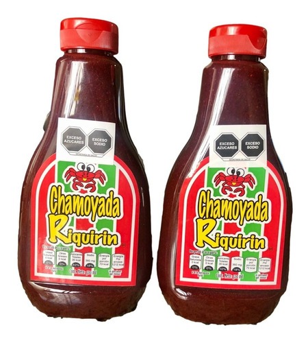 2 Pack Chamoyada Riquirin 500 Ml. 