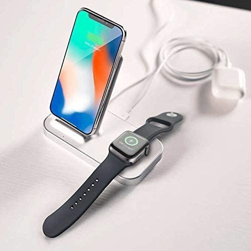 Imagen 3 de 3 de Cargador Inalambrico Ubiolabs iPhone Y Apple Watch