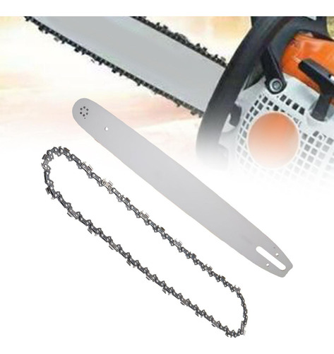 Barra Guía De Motosierra Profesional, 20 Pulgadas 72 Unidad