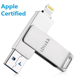 Idiskk Usb 3.0 128gb iPhone Flash Drive Para iPhone X Xr Xs