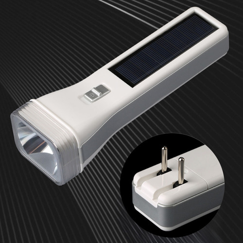 Linterna Solar Recargable De Emergencia Para Exteriores N Le