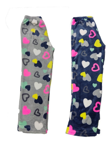 Pantalon Pijama Dama Flannel Soft Abrigado Varios Diseños