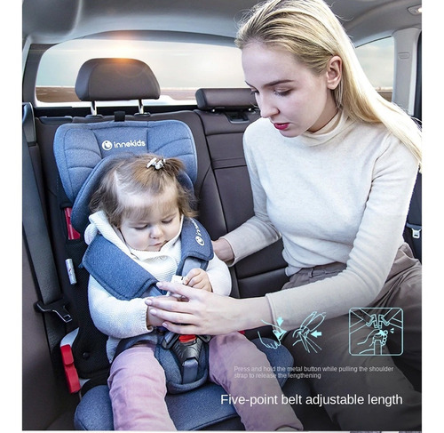 Imagen 5 de 7 de Butaca Auto Bebe Plegable Con Isofix 9 A 36 Kg Felcraft