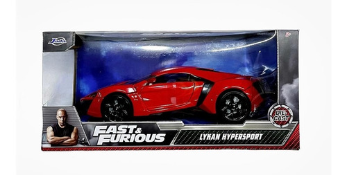 Lykan Hypersport Jada Rapido Y Furioso Escala 1/24