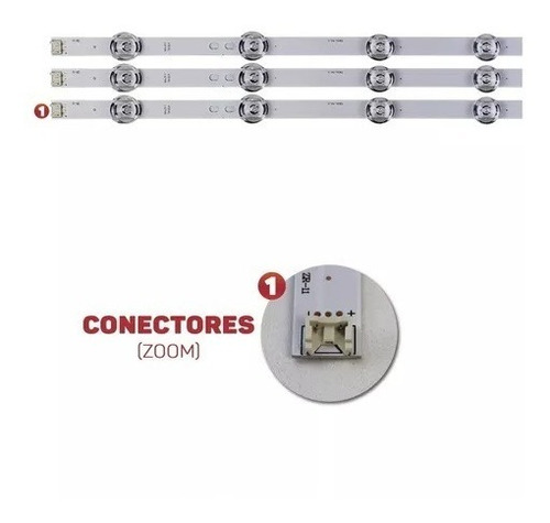 Tiras De Led Para LG 32lb560b 32lf565b 32lf585b 32lf595b