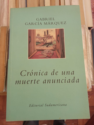 Crónica De Una Muerte Anunciada Gabriel García Márquez 