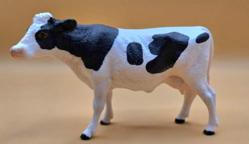 Figura Vaca Frison 10juguete Plástico Regalo Colección Niño