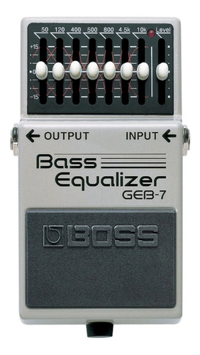 Pedal Boss Equalizer Geb-7 / Ecualizador 7 Bandas Geb7