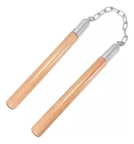 Comprar Nunchakus Chacos De Madera Y Cadena Para Defensa Personal