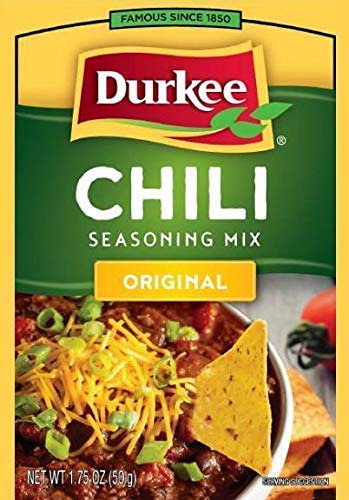 Durkee Original Chili Seasoning Mix, Paquetes De 1.75 Onzas