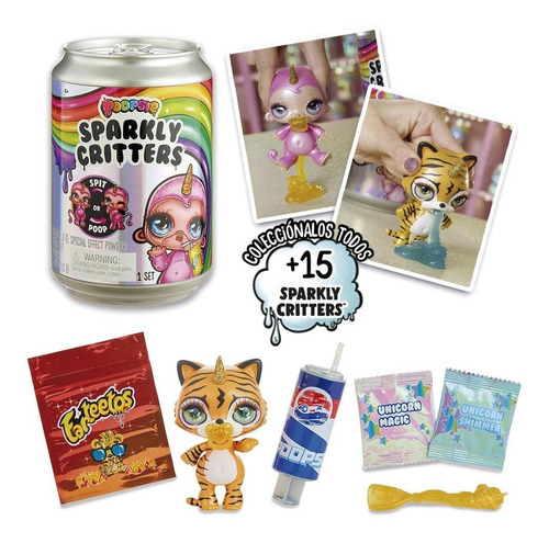 Combo Slime Cutie Tooties Sobre + Gold + Sparkly Surprise