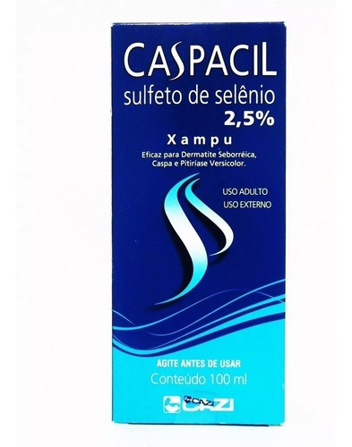 Caspacil Anticaspa 100ml - Kit 6 Unidades - Caspa Seborréia