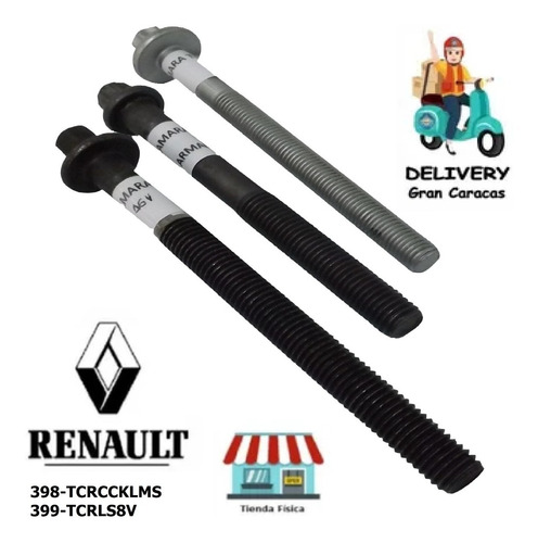 Tornillos Camara Renault Clio Kango Logan Megane Scenic 1.6v