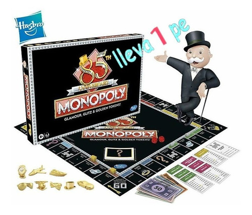 Monopolio 85th Edición De Aniversario - Hasbro Gaming