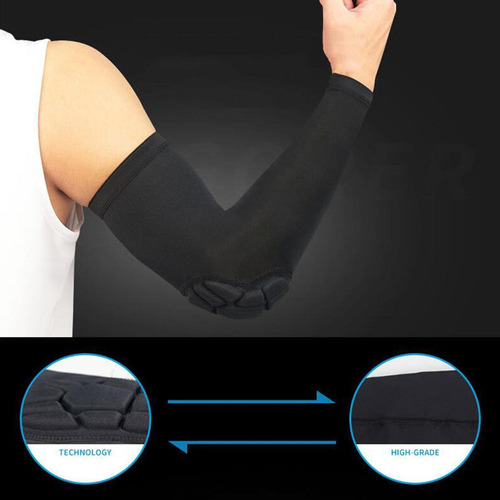 4 Pieza Acolchada Manga De Brazo Antebrazo Codo Protector De
