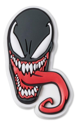 Jibbitz Spider-man Venom Head 1 Unico - Tamanho Un