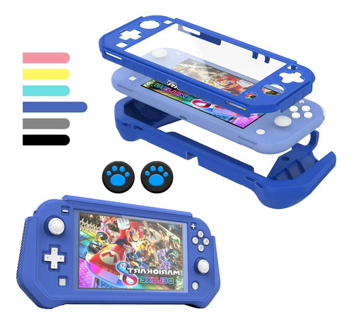 Estuche Protector Para Nintendo Switch Lite Azul Marino