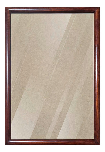 1 Marco De Madera 11x17 Pulg Todo Incluido Vidrio Claro Encino Americano Media Caña 2.0cm