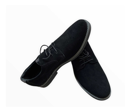 Bruno Marc Zapatos Gamuza Negro Talla 10 Hombre