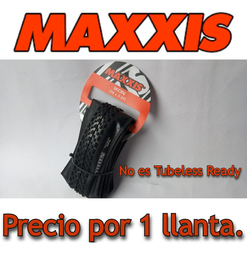 Imagen 1 de 7 de Llanta Mtb Maxxis Ikon 29*2.20. Kevlar