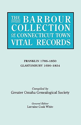 Libro Barbour Collection Of Connecticut Town Vital Record...