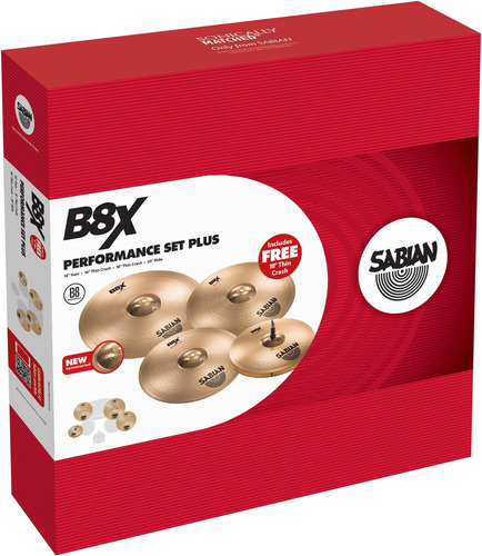 Sabian B8x Performance Set Plus
