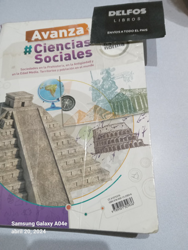 Libro Avanza Ciencias Sociales 