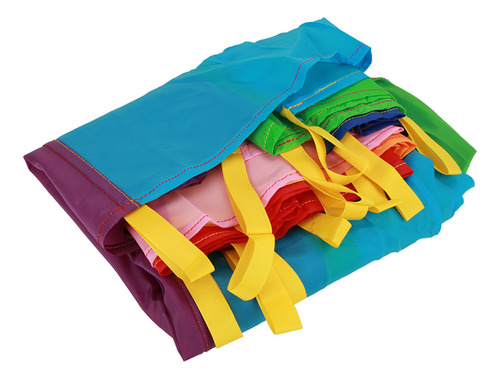 Juego De Paracaídas Para Niños, Multicolor, Arcoíris, Para N