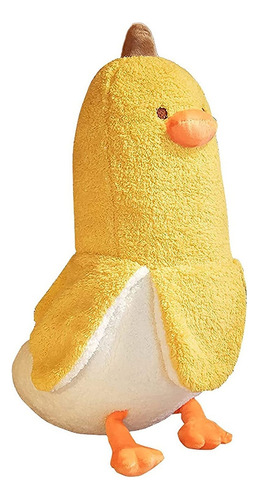 Muñeca De Peluche Con Forma De Pato Banana De Dibujos Animad