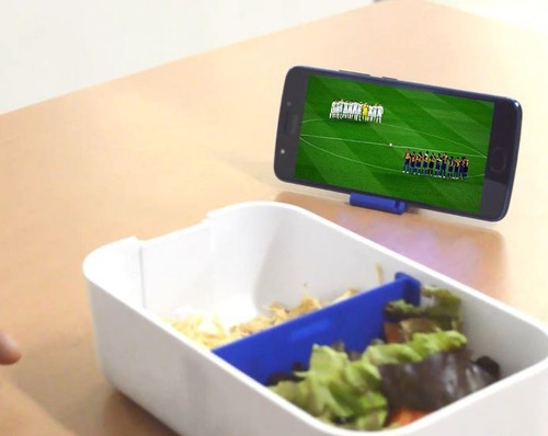 Recipiente Hermético Para Comida Cubiertos Godin Microondas