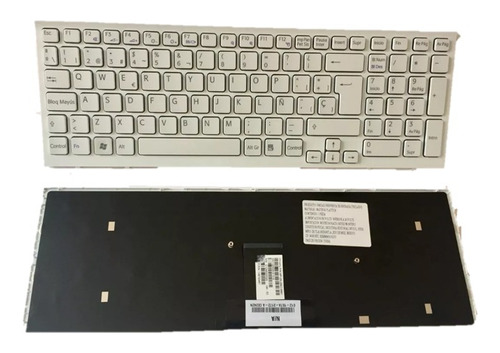 Teclado Sony Vaio Vpc Eb Vpc-eb Pcg-71311u Blanco En Español