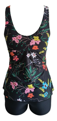 . Conjunto De Tankini Push Up De Talla Grande, Traje De