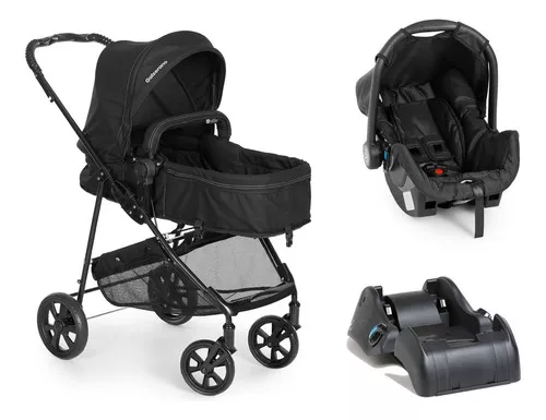 Carrinho Bebê Conforto Moisés Napoli Travel System Galzerano