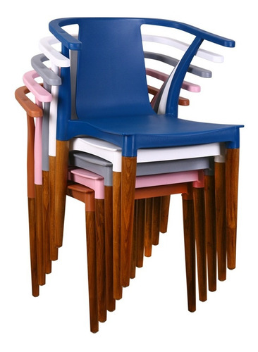 Imagen 5 de 9 de Silla De Comedor Diseño Palta Wood Colors