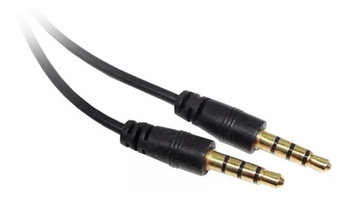 Cable 2m Mini Plug 3.5 Mm 4 Contacto Video Audio M/m Simmcye