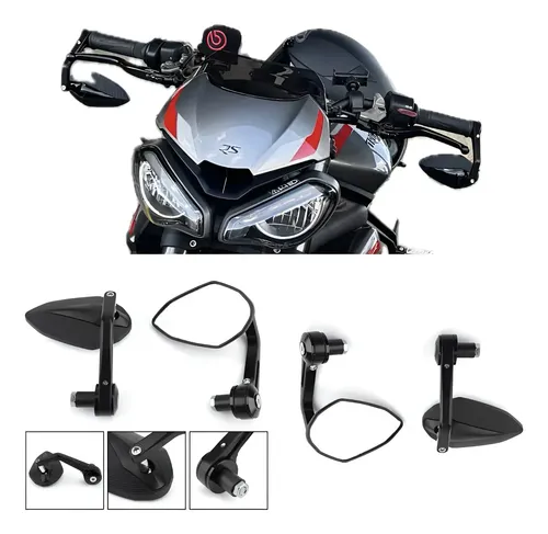 Retrovisor Street Triple 675 765 Rs Mt07 Mt09 Z750 Z1000 Xj6