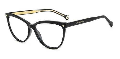 Lentes Carolina Herrera Her0085 807 Negro Oftalmico Nuevo 