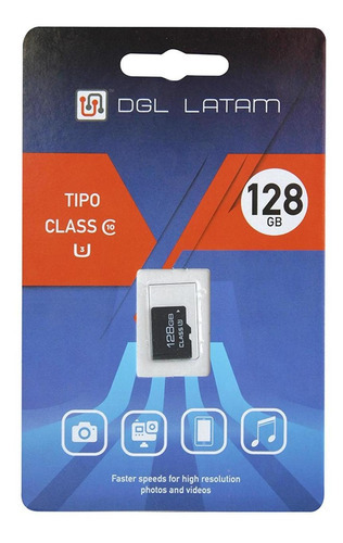 Dgl Memoria Micro Sd 128gb Negro