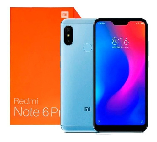 Celular Xiaomi Redmi Note 6 Pro 64gb + 4gb Ram Pantalla 6.26