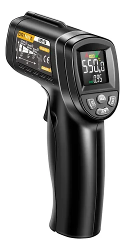 Termometro Infrarrojo Digital Brinna Industrial Temperatura