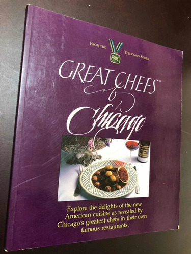 Libro Great Chefs - Chicago - Excelente Estado - Ingles