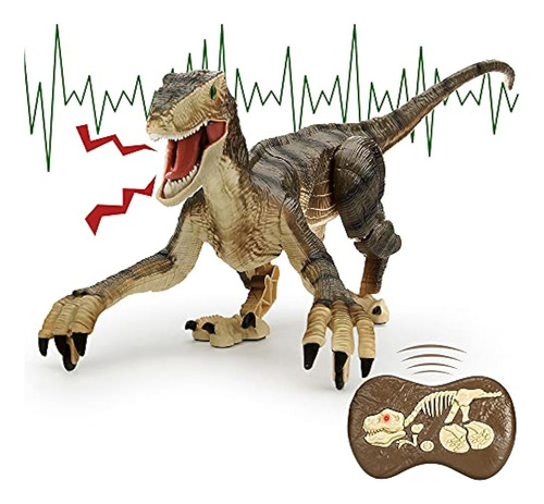 ~? Juguetes De Dinosaurio Con Control Remoto Mini Tudou, Jug