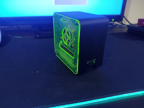 Raspberry Pi4 8gb De Ram Con Carcasa Led (Usado)