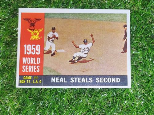 Cv Luis Aparicio 1960 Topps World Series 1959