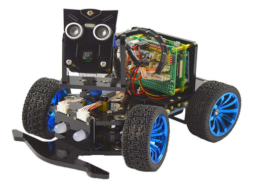 Mars Rover Picar-b Robot Car Kit Para Raspberry Pi 4 3 Mode.