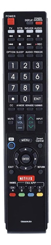 Control Remoto Para Sharp Aquos Smart Tv Lc60le650 Gb005wjsa