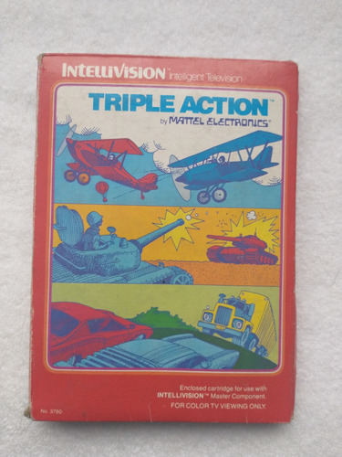 Triple Action Intellivision 