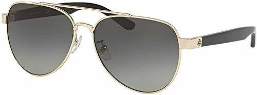 Tory Burch Ty6070 Gafas De Sol-57 -, Lt Gris Gradient 5kv2z