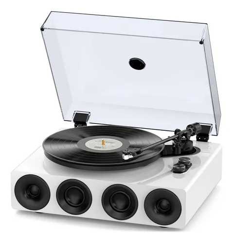 Tocadiscos Bluetooth Alta Fidelidad Con Altavoces Integrados